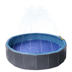 Flamingo Pool med Sprinkler Til Vandsjov i Haven Ø120 cm